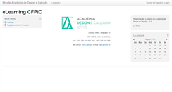 Desktop Screenshot of moodle.cfpic.pt